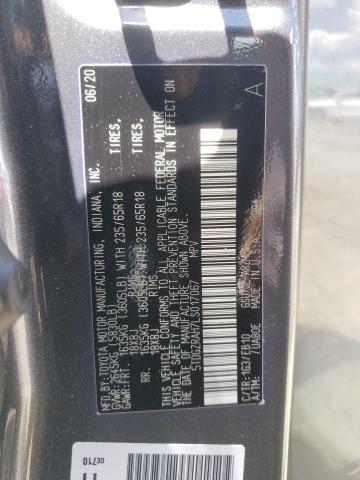2020 TOYOTA HIGHLANDER - 5TDGZRAH7LS017067
