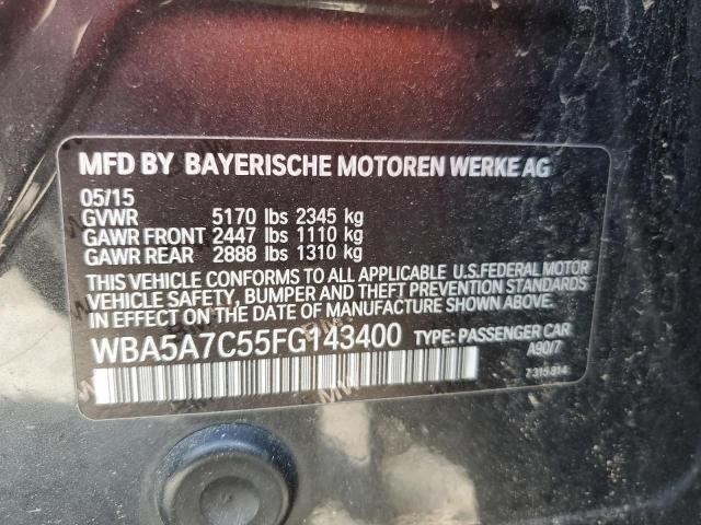 VIN WBA5A7C55FG143400 2015 BMW 5 Series, 528 XI no.13