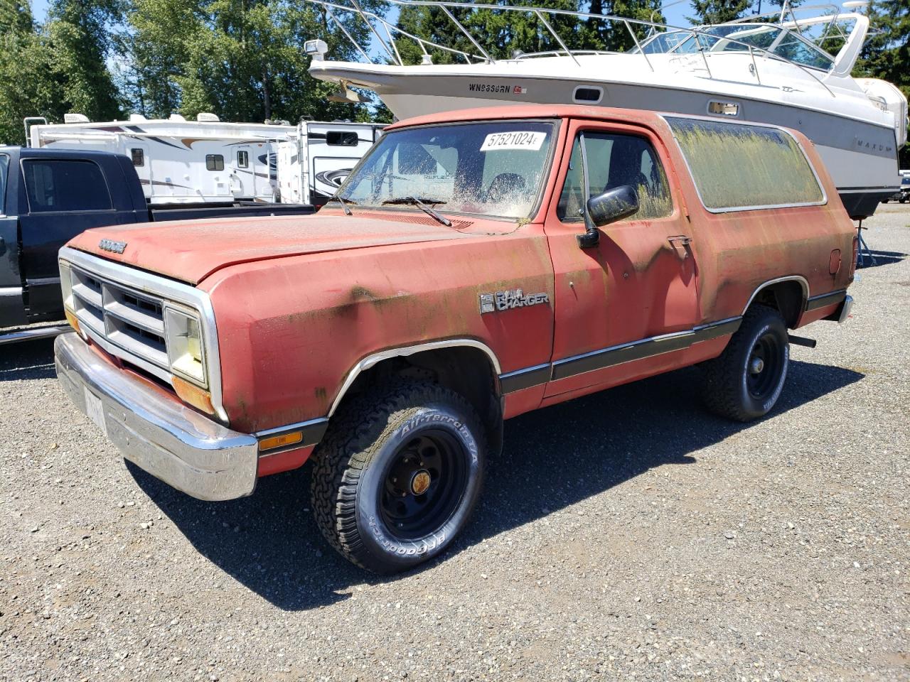 3B4GW12T0GM630938 1986 Dodge Ramcharger Aw-100