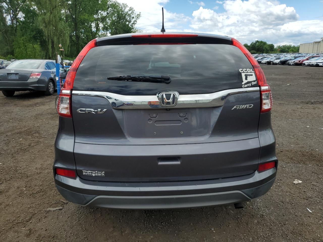 2HKRM4H37FH696370 2015 Honda Cr-V Lx