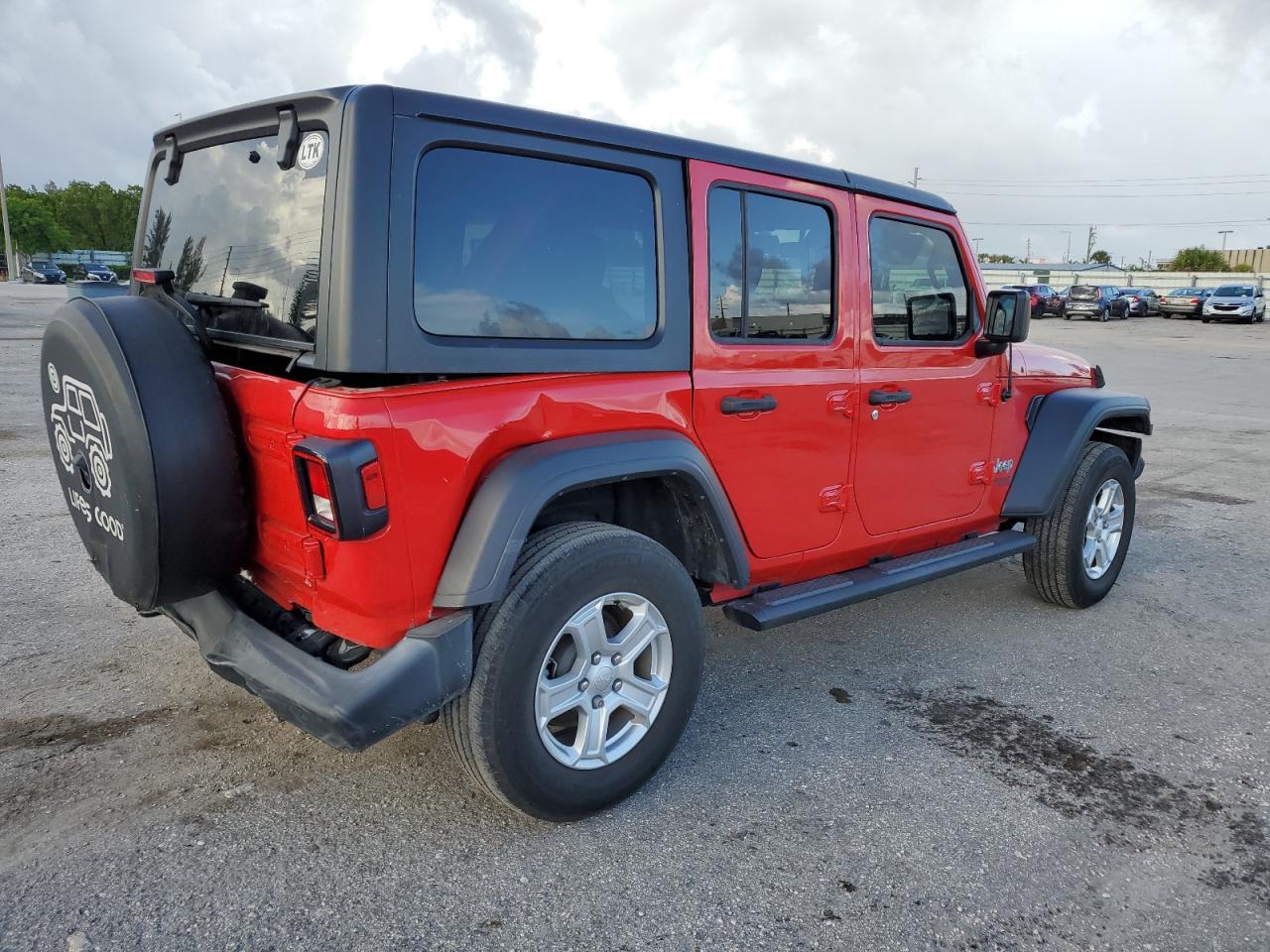 1C4HJXDG6KW646417 2019 Jeep Wrangler Unlimited Sport