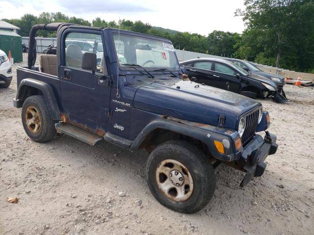 2002 Jeep Wrangler / Tj Sport VIN: 1J4FA49S82P720332 Lot: 57442124