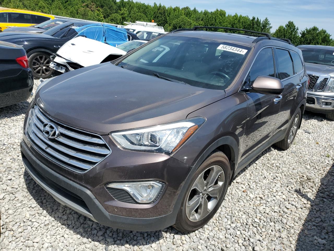 2014 Hyundai Santa Fe Gls vin: KM8SM4HF2EU041240