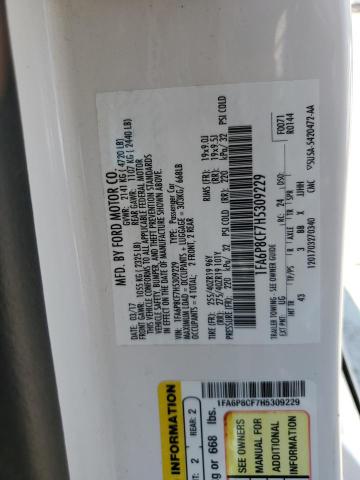 2017 Ford Mustang Gt VIN: 1FA6P8CF7H5309229 Lot: 57649384