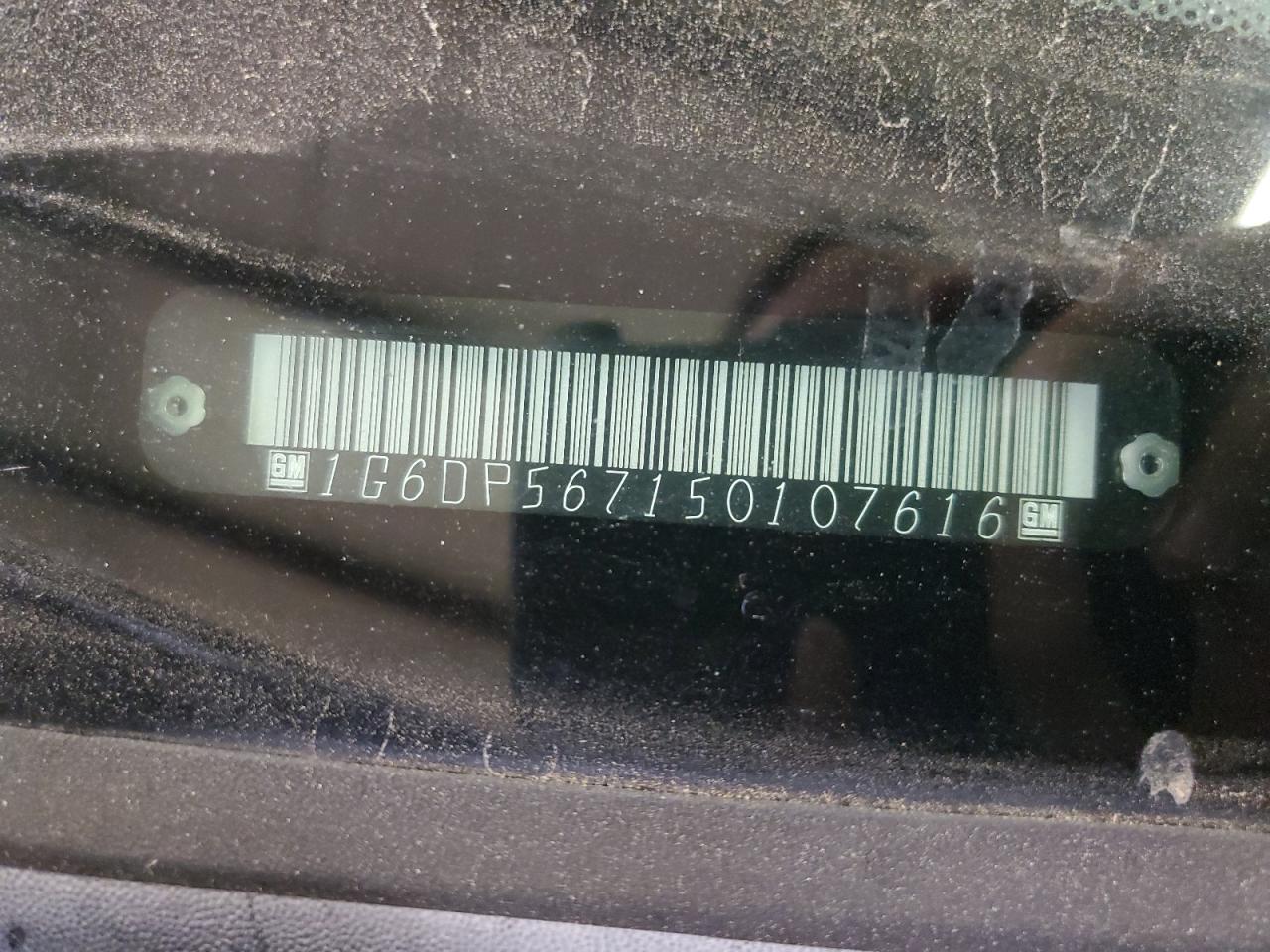 1G6DP567150107616 2005 Cadillac Cts Hi Feature V6