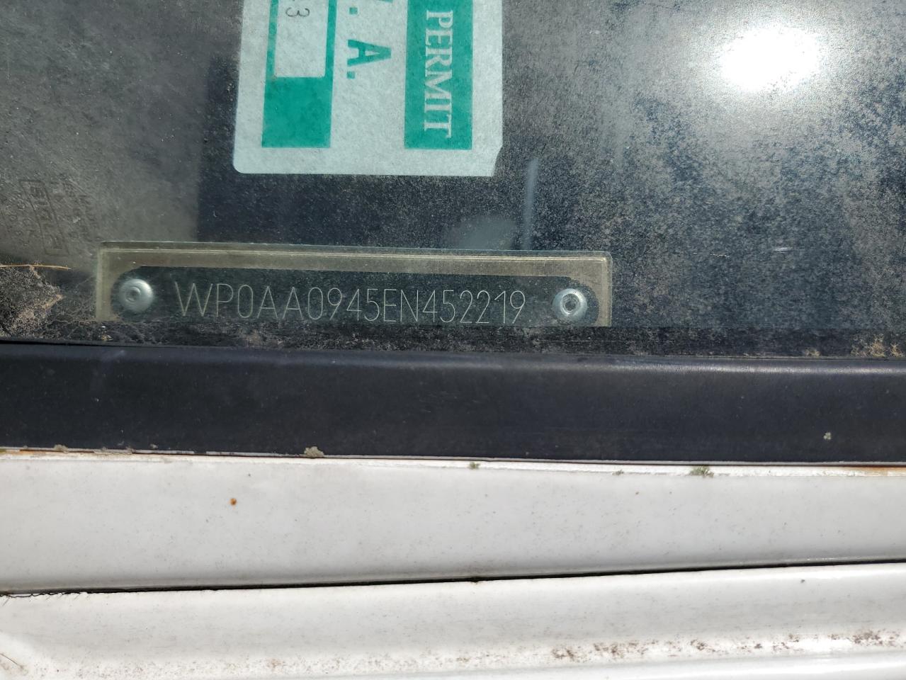 WP0AA0945EN452219 1984 Porsche 944