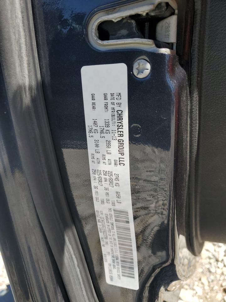 2C4RDGBG1ER223790 2014 Dodge Grand Caravan Se