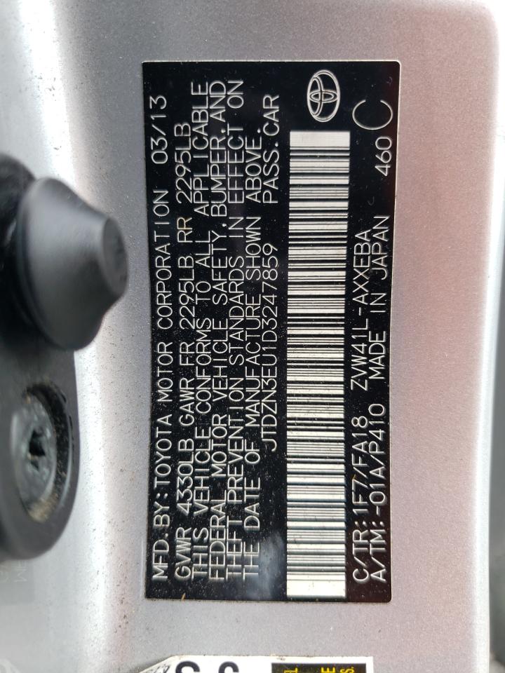 JTDZN3EU1D3247859 2013 Toyota Prius V