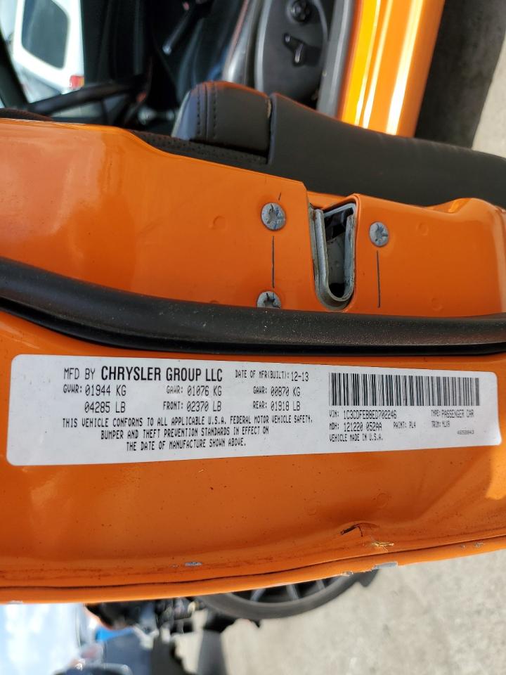 1C3CDFEB8ED702246 2014 Dodge Dart Gt