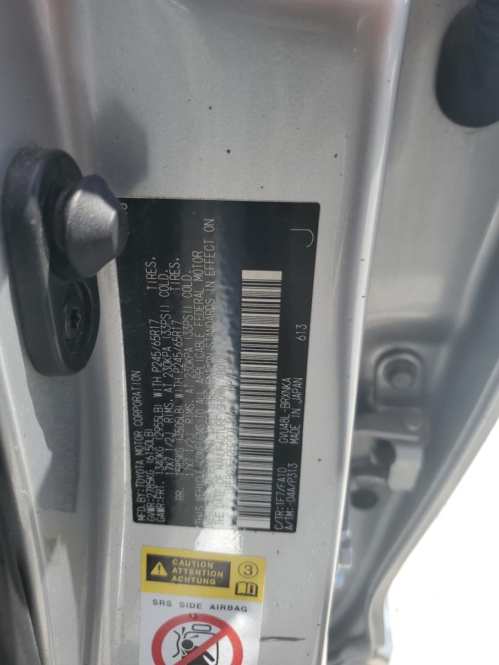 JTEBC3EH2B2001346 2011 Toyota Highlander Hybrid