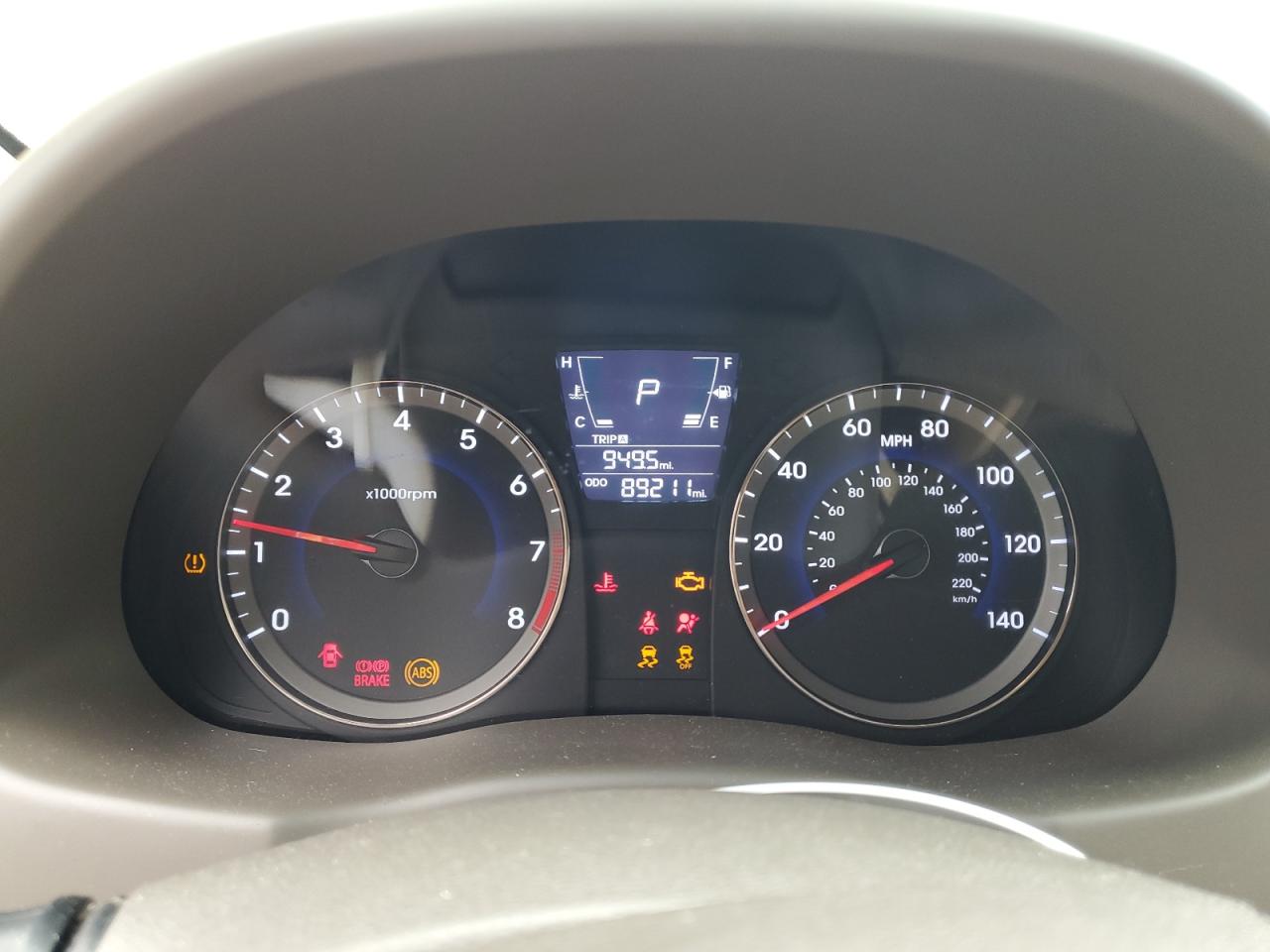 KMHCU4AE2DU582745 2013 Hyundai Accent Gls