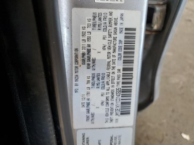 2012 Mazda Mazda2 VIN: JM1DE1KY1C0140929 Lot: 58928844