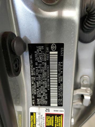 VIN 4T1B11HK1KU269262 2019 Toyota Camry, L no.13