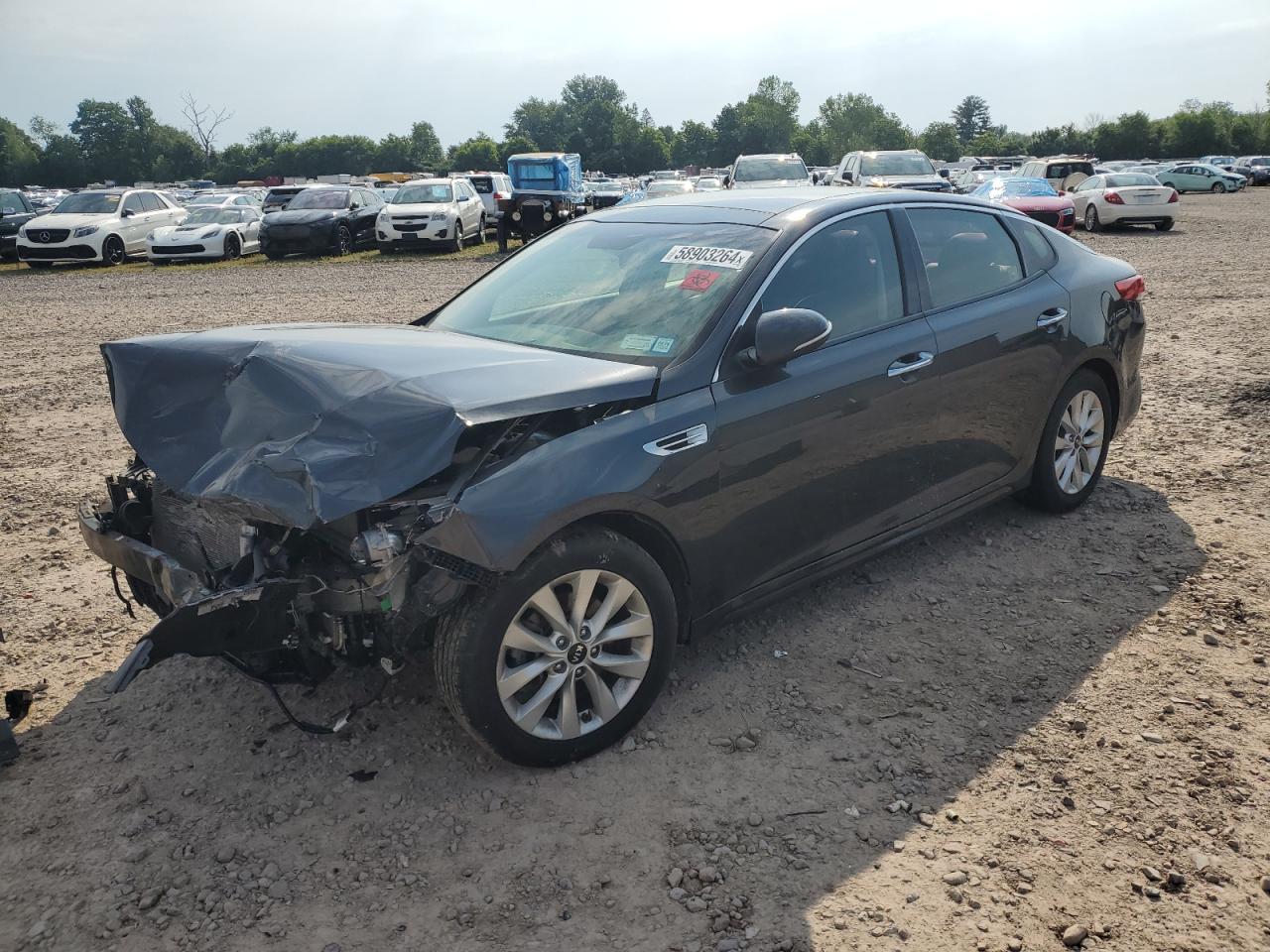 2018 Kia Optima Ex vin: 5XXGU4L30JG218374