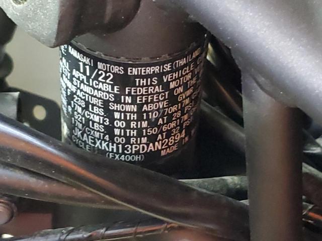 2023 KAWASAKI EX400 - JKAEXKH13PDAN2894