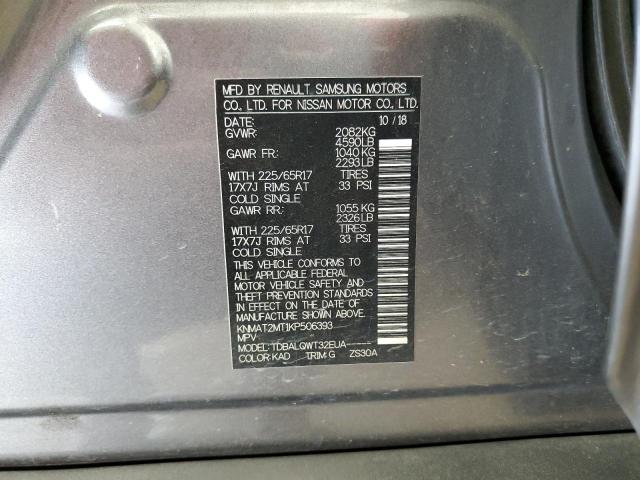 KNMAT2MT1KP506393 2019 NISSAN ROGUE - Image 14