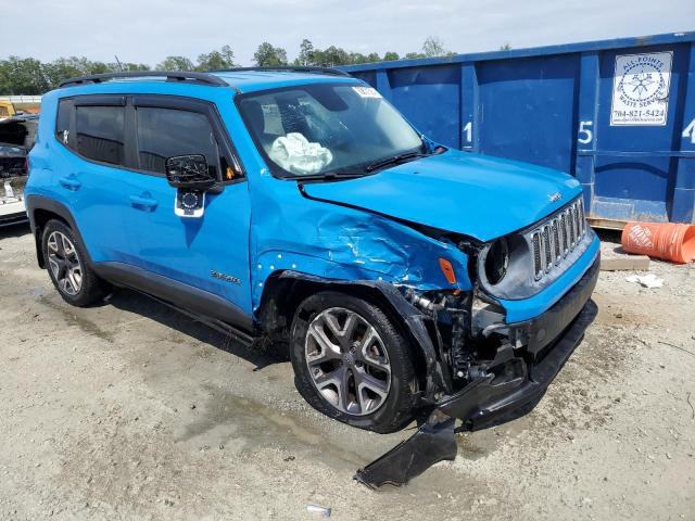 Vin: zaccjabt1fpb27821, lot: 60821594, jeep renegade latitude 20154