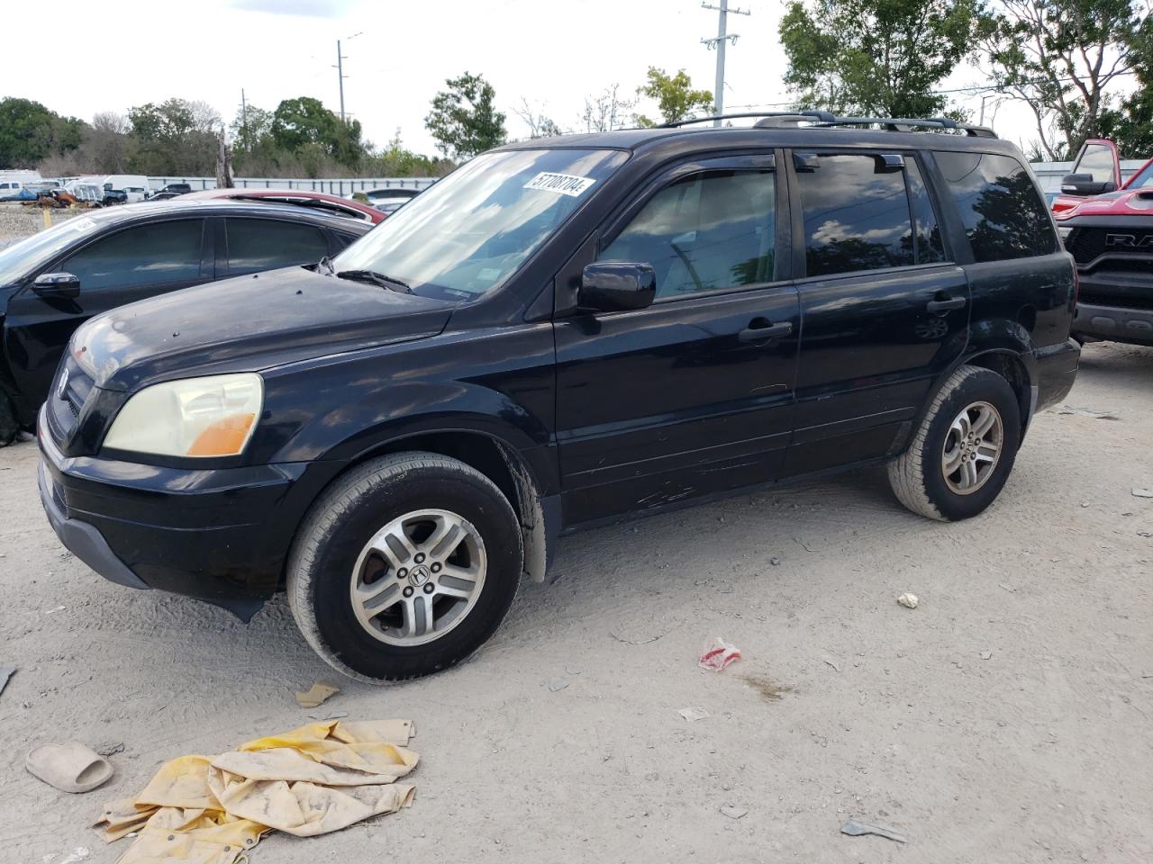 5FNYF18625B025748 2005 Honda Pilot Exl