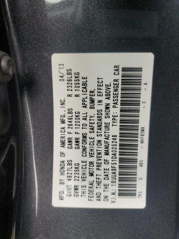 2013 Acura Tl Tech VIN: 19UUA9F51DA005246 Lot: 59581524