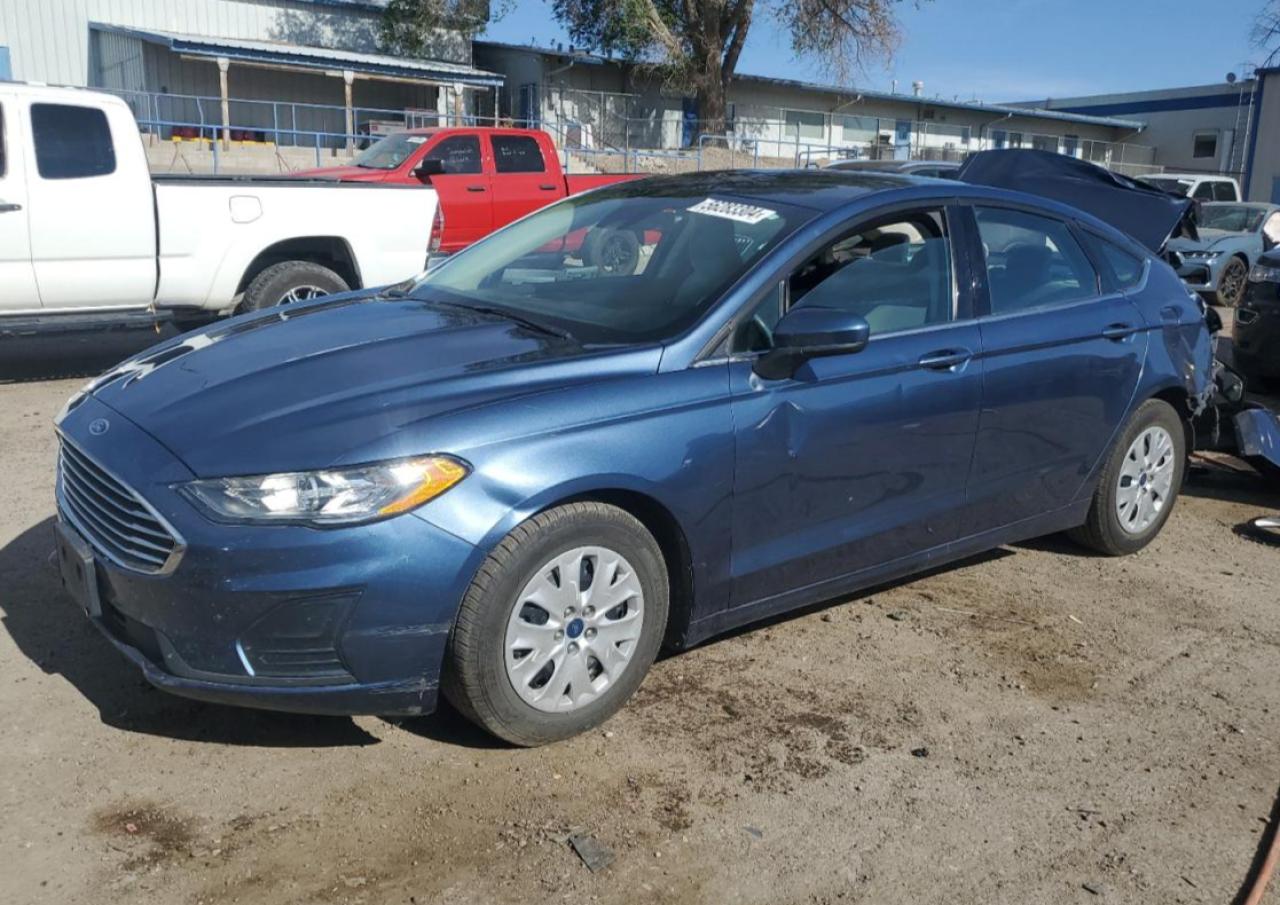 2019 Ford Fusion S vin: 3FA6P0G73KR249300