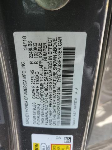 2018 HONDA ACCORD TOU - 1HGCV3F92JA004134