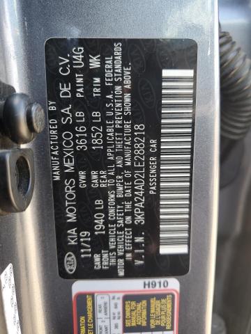 2020 Kia Rio Lx VIN: 3KPA24AD2LE288218 Lot: 60472624