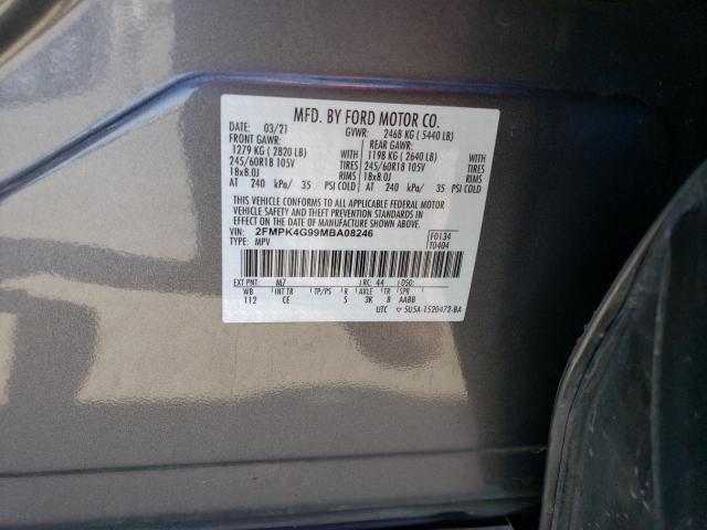 2021 FORD EDGE SE - 2FMPK4G99MBA08246