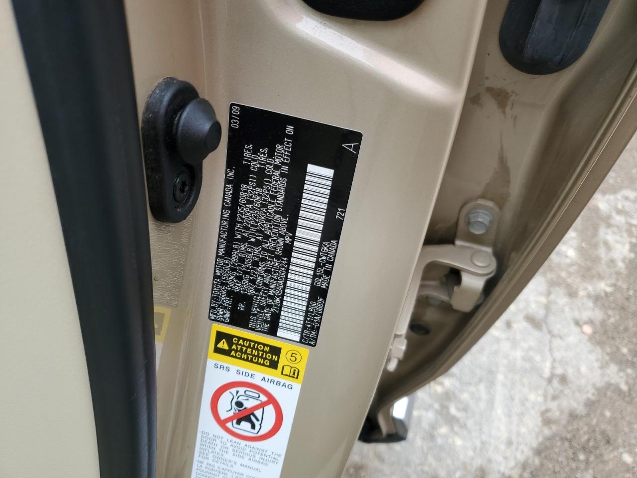 2T2BK1BA0AC004244 2010 Lexus Rx 350