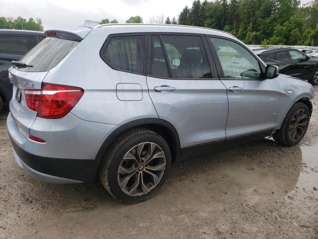 2013 BMW X3 xDrive28I VIN: 5UXWX9C53D0A22292 Lot: 57125254