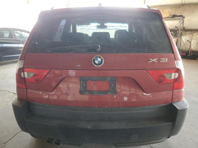 2005 BMW X3 3.0I VIN: WBXPA93495WD07501 Lot: 60354884