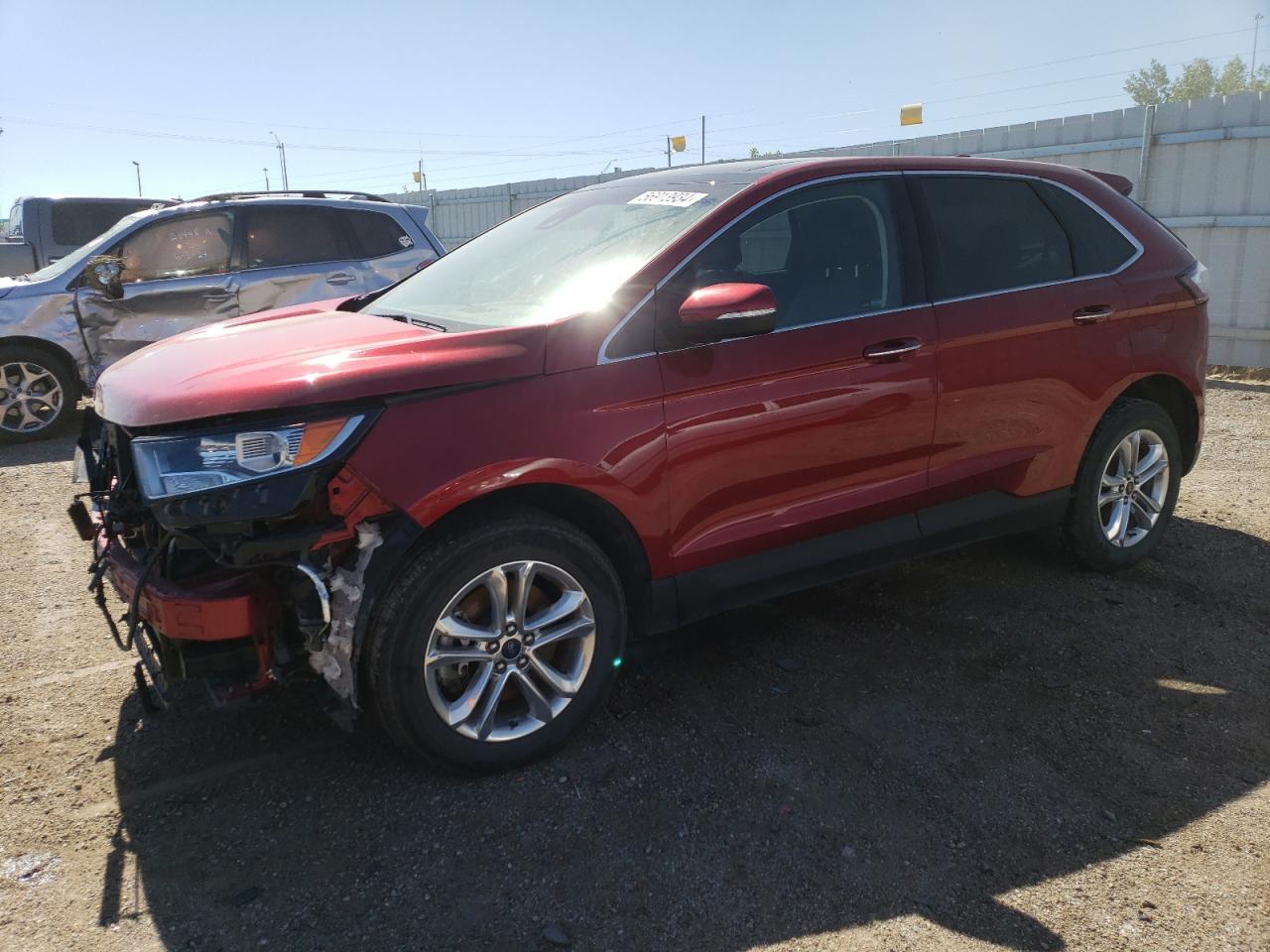 2FMPK4K91HBC12021 2017 Ford Edge Titanium