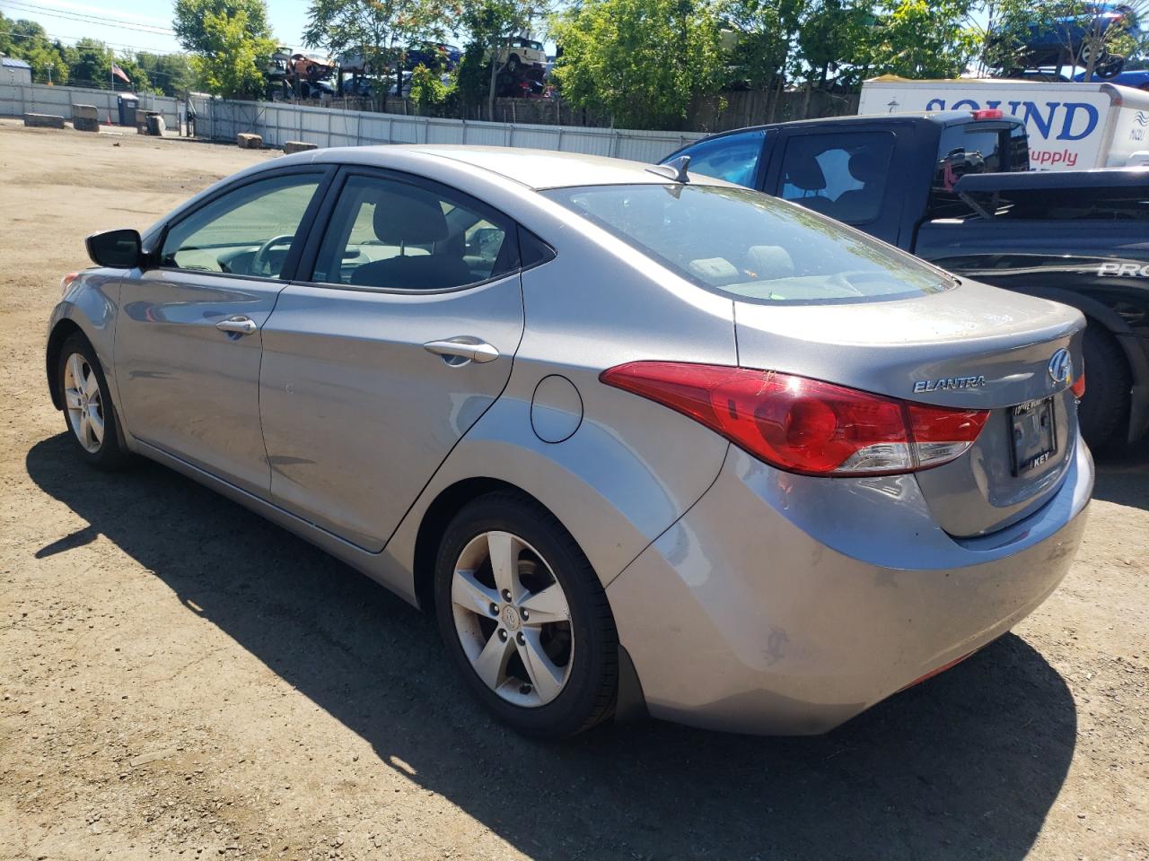 Lot #2861956662 2013 HYUNDAI ELANTRA GL