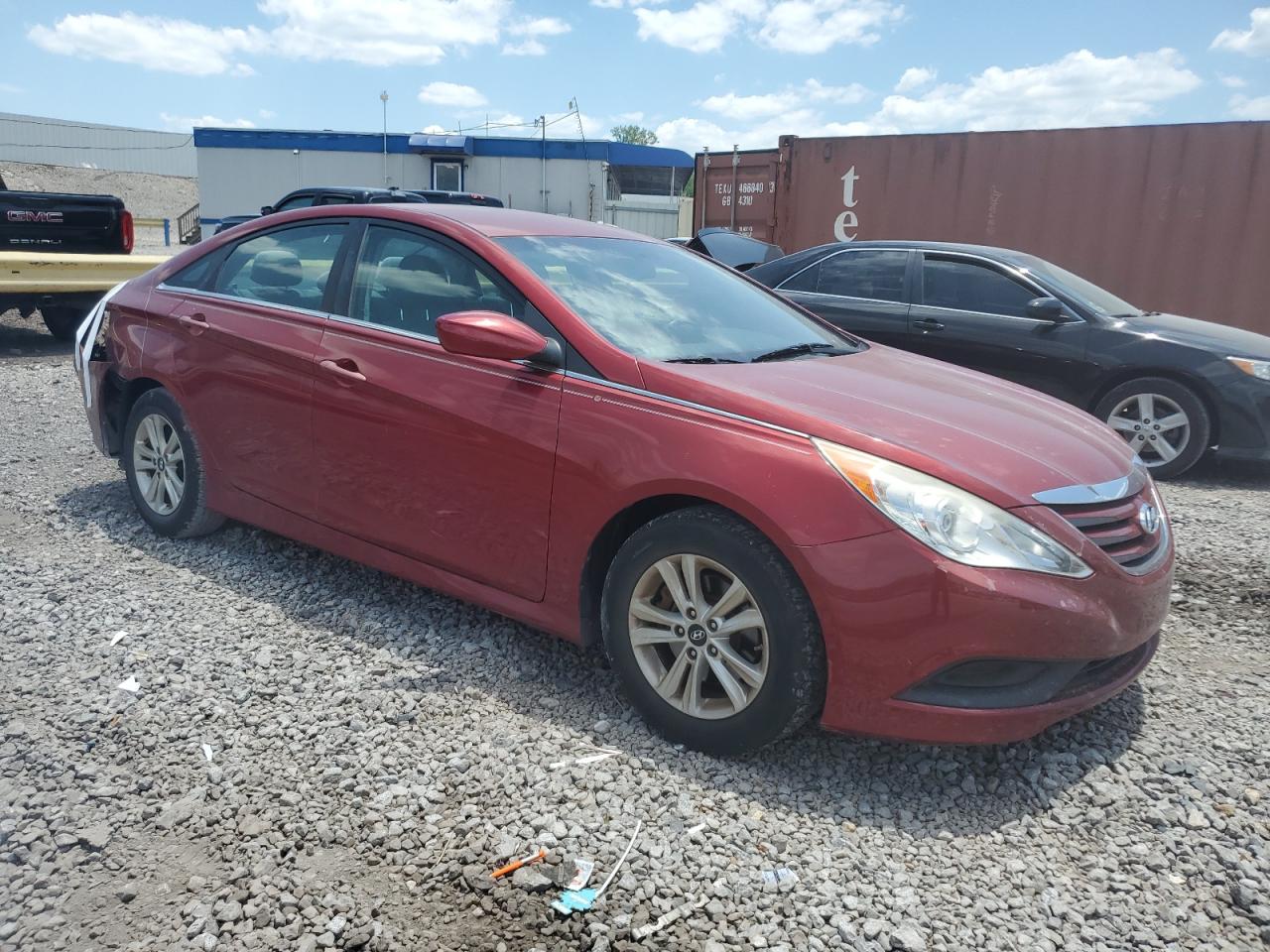 2014 Hyundai Sonata Gls vin: 5NPEB4ACXEH900740