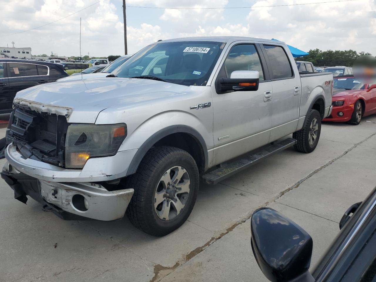 1FTFW1ET7DFA44498 2013 Ford F150 Supercrew