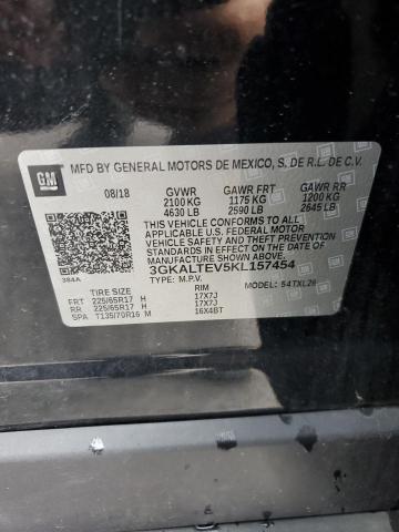 2019 GMC Terrain Sle VIN: 3GKALTEV5KL157454 Lot: 60687904