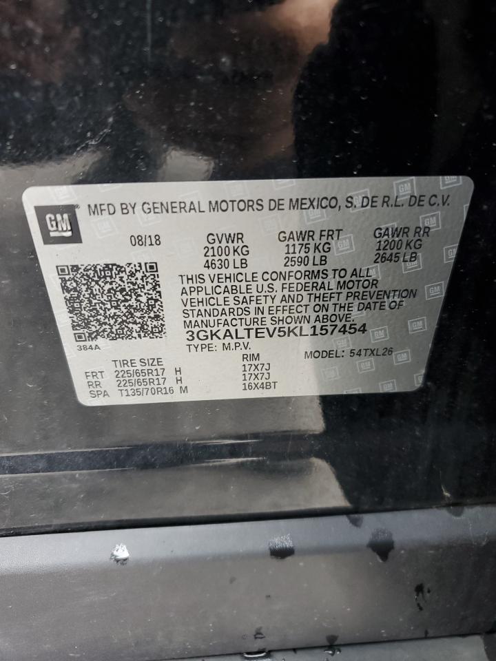 3GKALTEV5KL157454 2019 GMC Terrain Sle