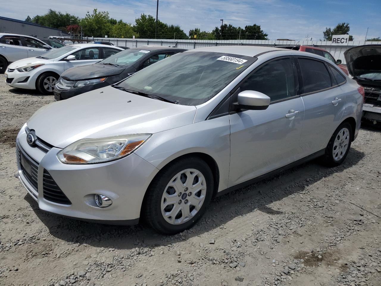 2012 Ford Focus Se vin: 1FAHP3F2XCL455424