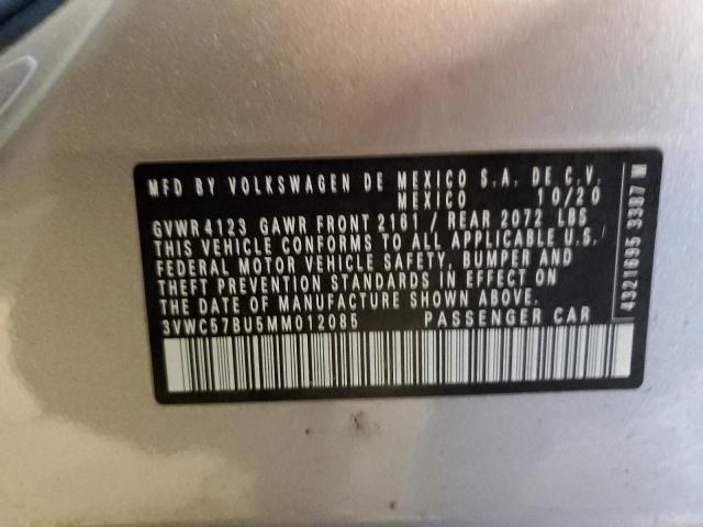 2021 VOLKSWAGEN JETTA S - 3VWC57BU5MM012085