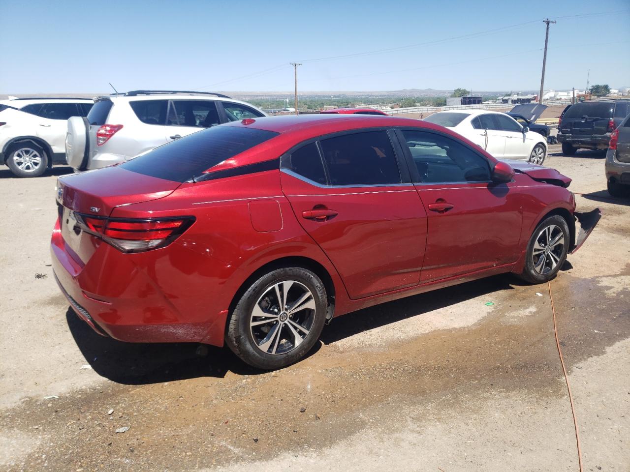 2022 Nissan Sentra Sv vin: 3N1AB8CV5NY291244