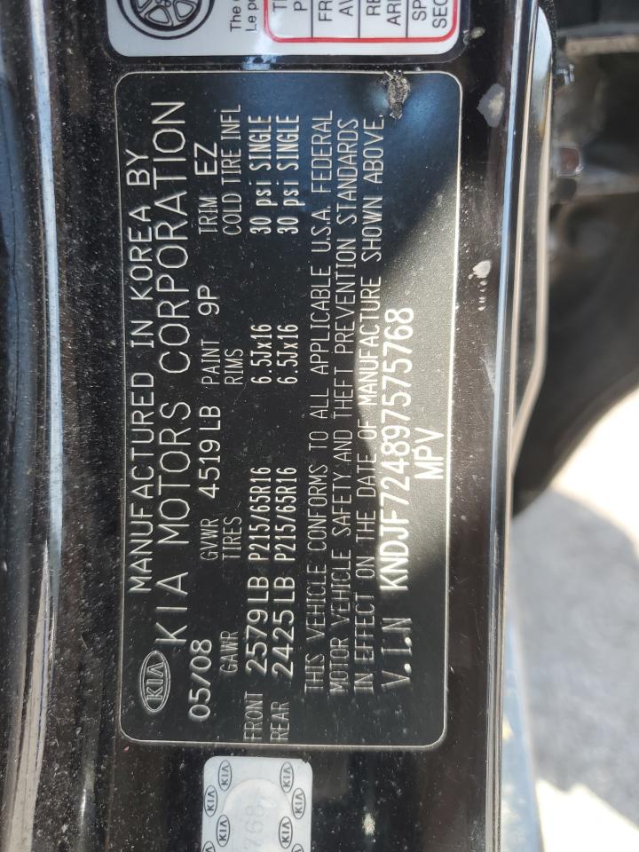 KNDJF724897575768 2009 Kia Sportage Lx