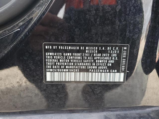 2021 Volkswagen Jetta S VIN: 3VWC57BU9MM104283 Lot: 59861154