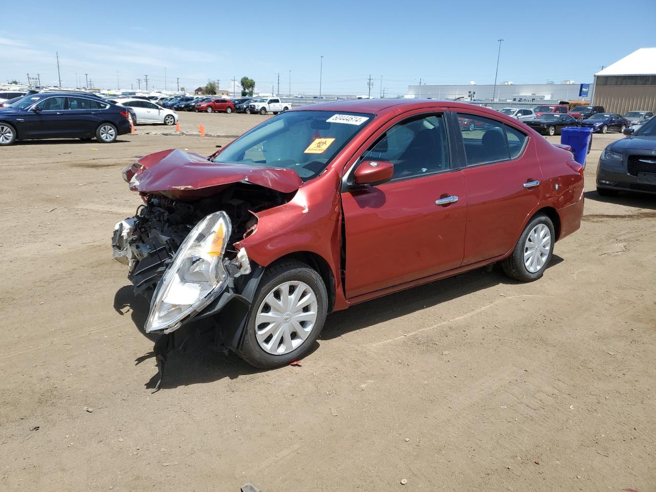 2019 Nissan Versa S vin: 3N1CN7AP6KL807098