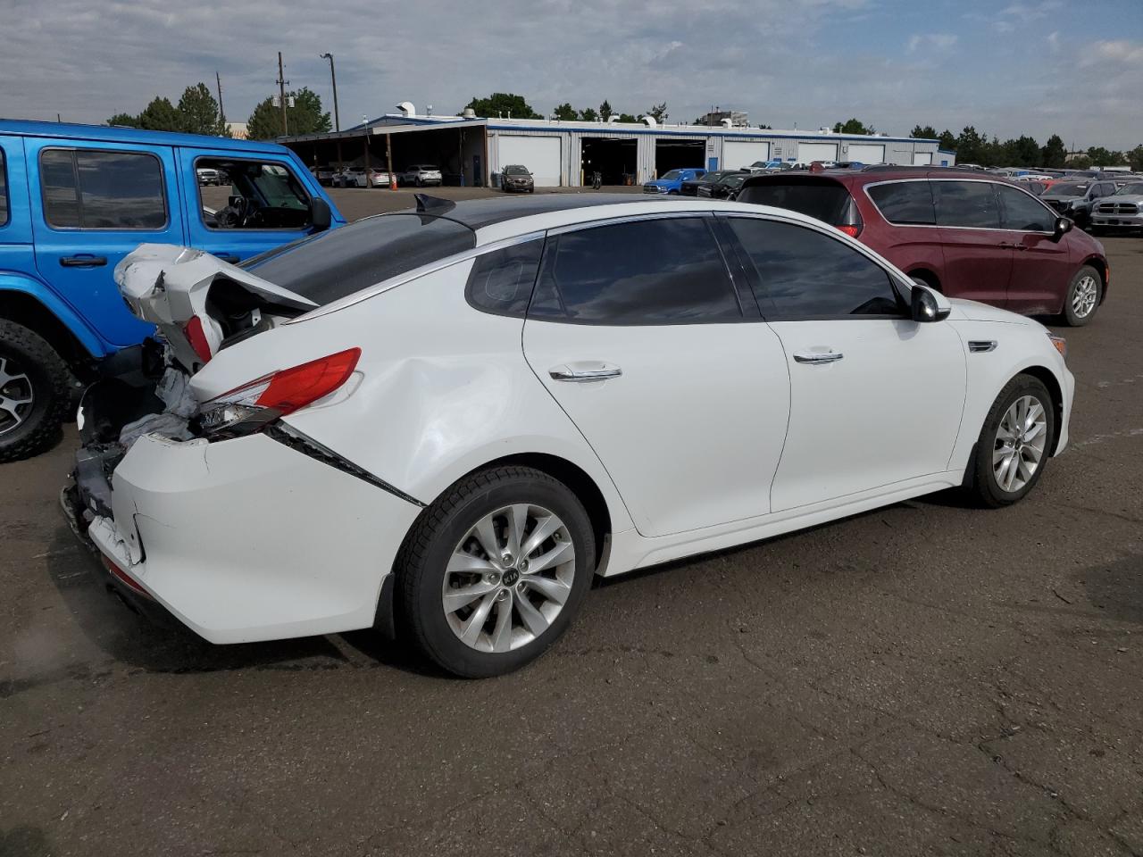 2017 Kia Optima Ex vin: 5XXGU4L32HG154090