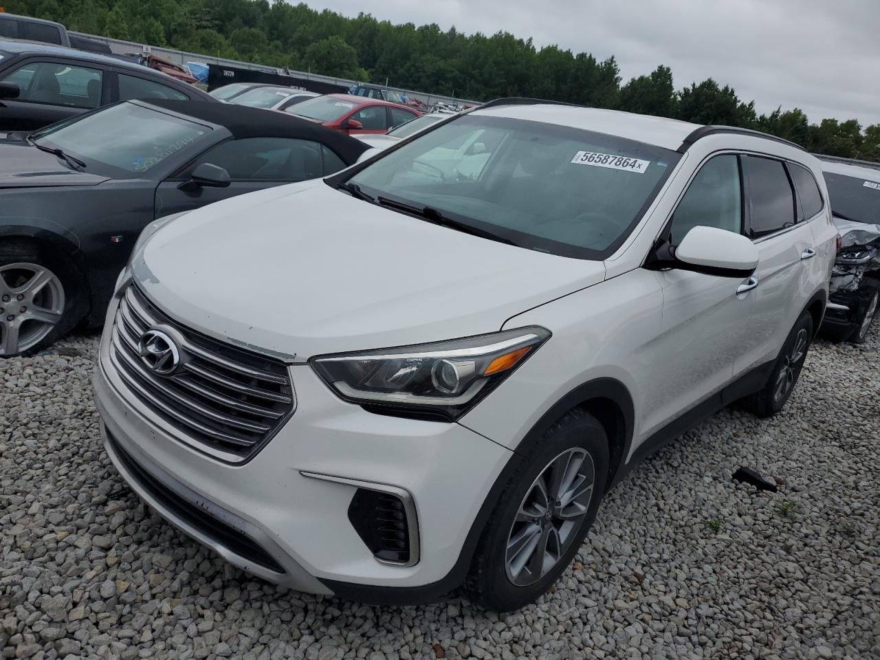 KM8SMDHF6HU171090 2017 Hyundai Santa Fe Se