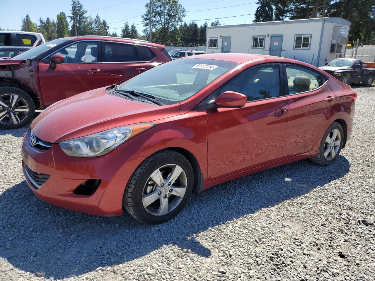 KMHDH4AE8DU799533 2013 Hyundai Elantra Gls