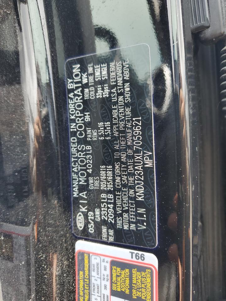 KNDJ23AUXL7059621 2020 Kia Soul Lx