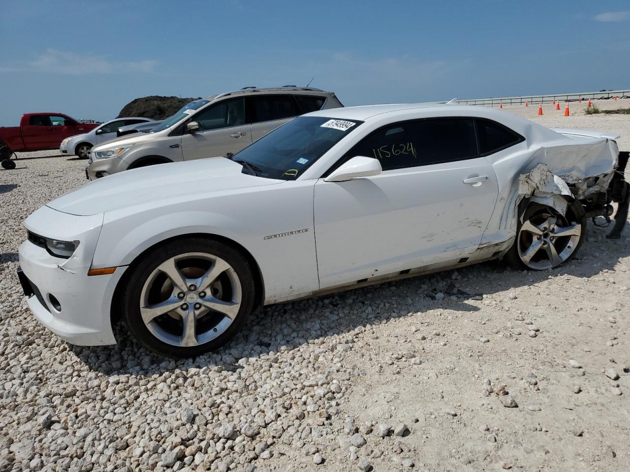 2014 Chevrolet Camaro Lt vin: 2G1FB1E37E9277635