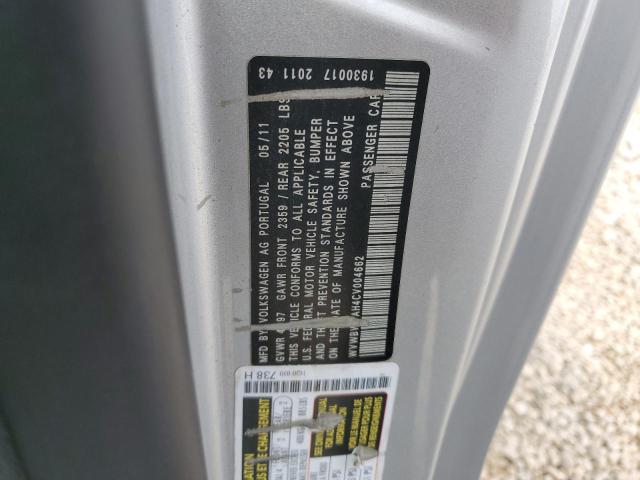 2012 Volkswagen Eos Komfort VIN: WVWBW7AH4CV004662 Lot: 57450114