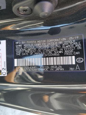 2019 LEXUS RC 300 JTHHA5BC2K5009856