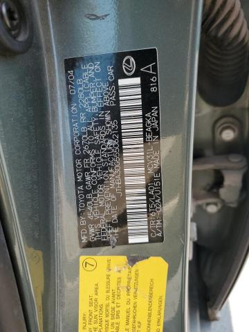 2005 Lexus Es 330 VIN: JTHBA30G555062135 Lot: 59547634